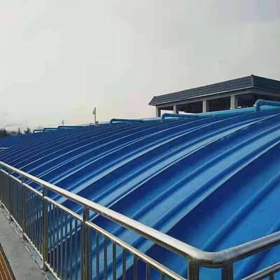 玻璃鋼產(chǎn)地污水池除臭加蓋,污水池集氣罩